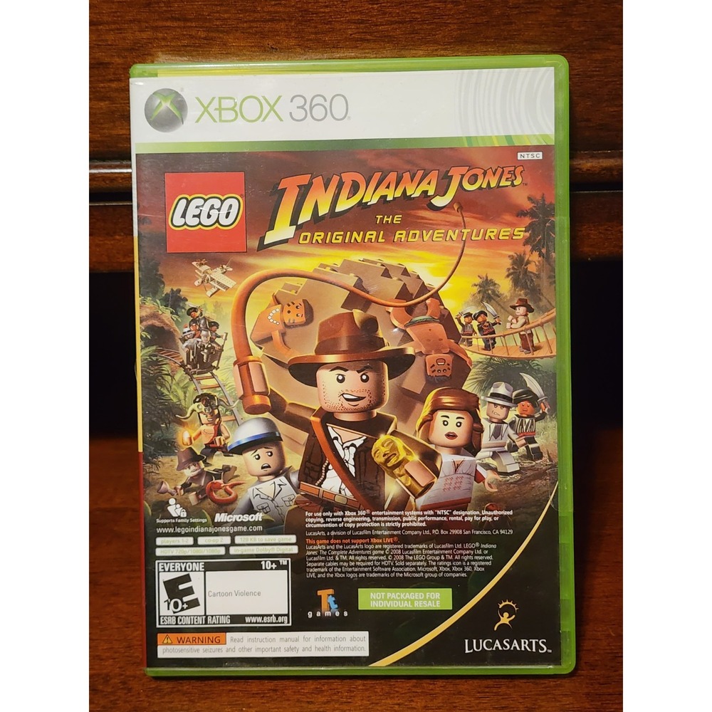 LEGO Indiana Jones and Kung Fu Panda Dual Pack (Microsoft Xbox‎ 360, 2008)
